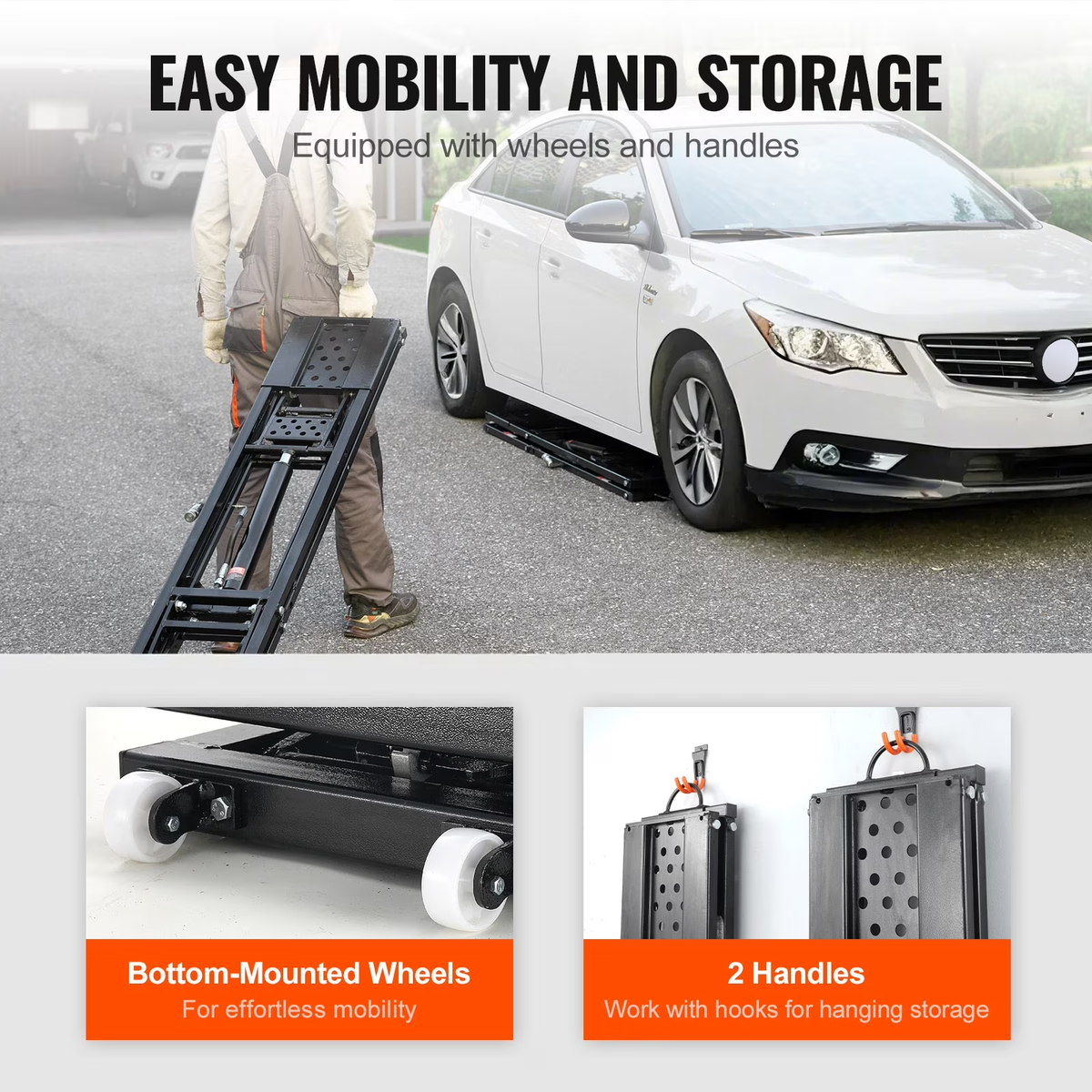 Portable Car Lift 7000 LBS Automatic Car Lift System Jack for Home Garage — product view 5